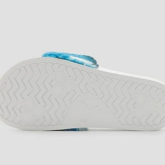 Puma Leadcat 2.0 Fluff Tie Dye Slide Sandal - Picture 2 of 13
